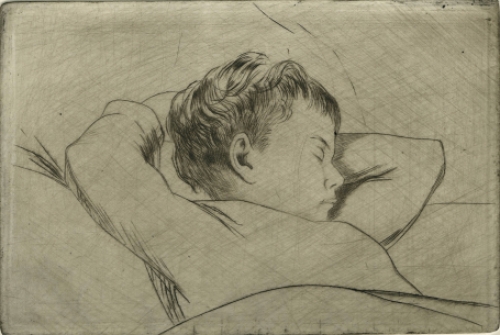 Kleine burijngravure van Malfliet kopen