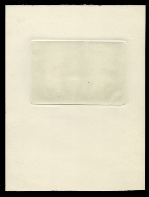 Burijngravure (slapend kindje)