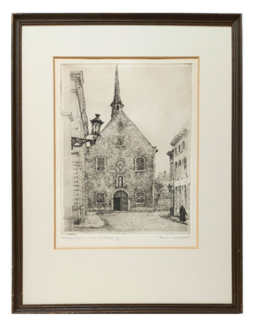 Ingekaderde ets van Romain Malfliet kopen