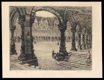 een ets van de etser Romain Malfliet kopen