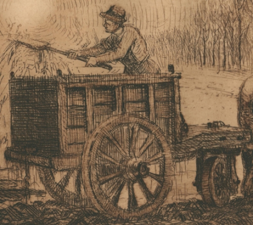 Boeren die de mest uitstrooien op het land