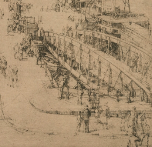 Genummerde en gesigneerde ets van Romain Malfliet kopen