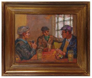 Kaartspelers van Romain Malfliet kopen