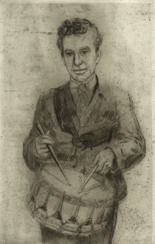 Gesigneerde ets van Malfliet kopen