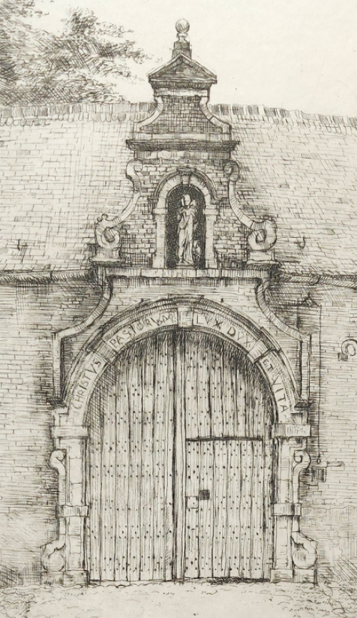 Belgische tekenaar Romain Malfliet, Dekenijpoort