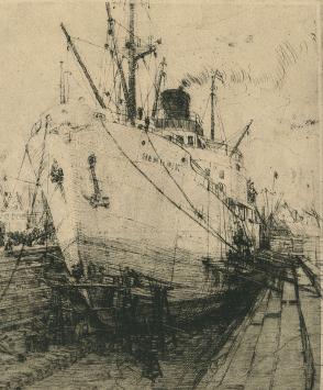 Belgische etser en tekenaar Romain Malfliet