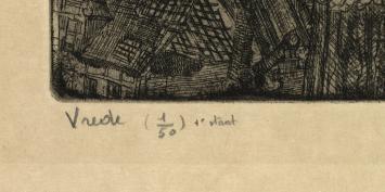 Vrede 1ste staat 1/50