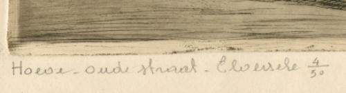 Etsen van Romain Malfliet kopen