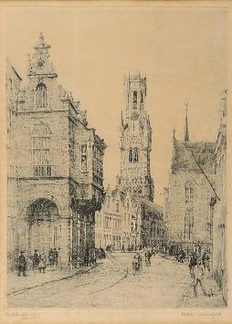 Genummerde ets van Malfliet kopen