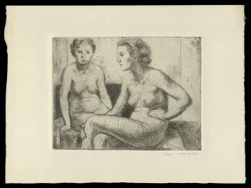 Gesigneerde ets van Romain Malfliet kopen