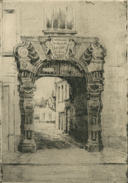 Falconpoort, ets van Malfliet kopen