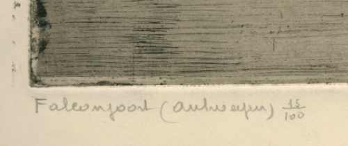 Etsen kopen van Romain Malfliet