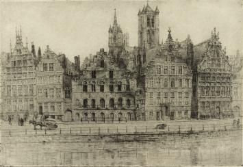 Genummerde ets van Malfliet kopen