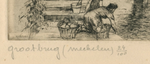 Etsen kopen van Romain Malfliet