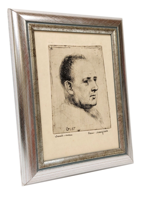 Een ets van Malfliet, een Antwerpse etser