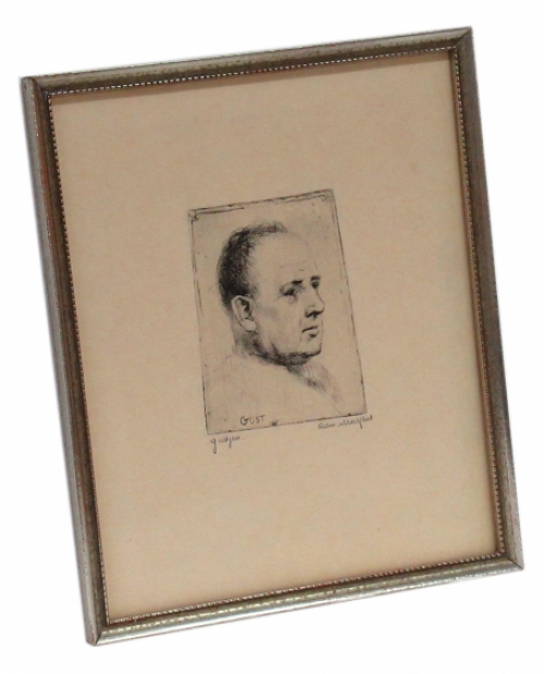 Een ets van Malfliet, een Antwerpse etser