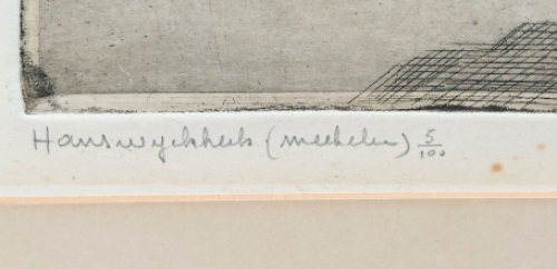 Hanswyckkerk, ets van Malfliet