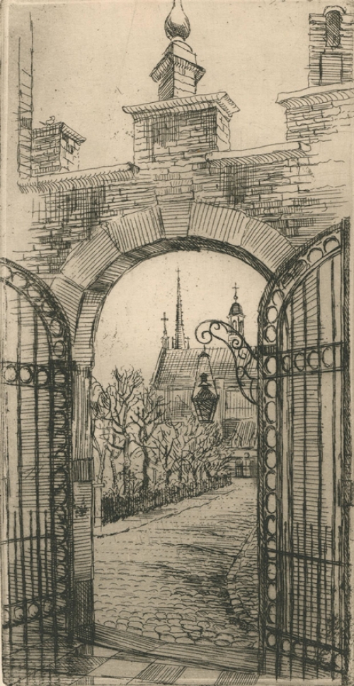 Een ets van R. Malfliet