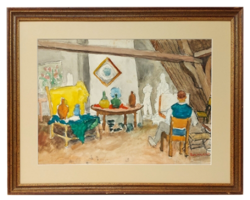 Aquarel van Romain Malfliet kopen