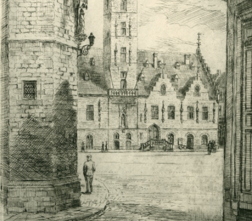 Dendermonde, ets van Malfliet kopen