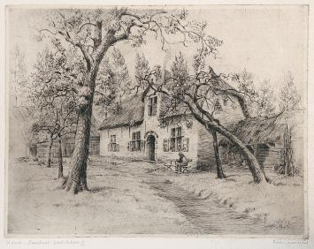 Genummerde ets van Malfliet kopen