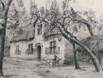 Belgische etser en tekenaar Romain Malfliet