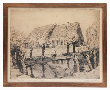 Ingekaderde ets van Romain Malfliet kopen