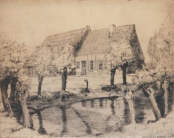 Genummerde ets van Malfliet kopen