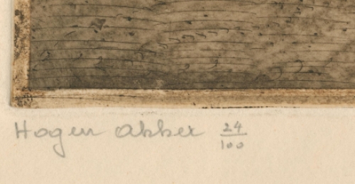 Belgische etser Romain Malfliet