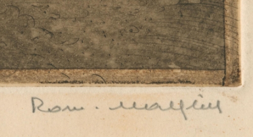 Etsen van Romain Malfliet kopen