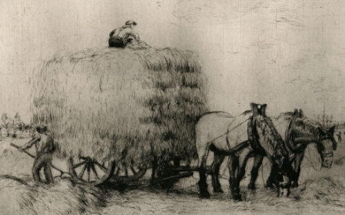 Romain Malfliet met een ets in Mint conditie