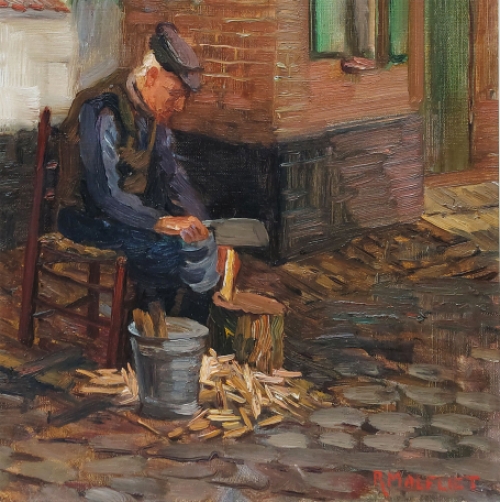 Belgische kunstenaar en tekenaar Romain Malfliet