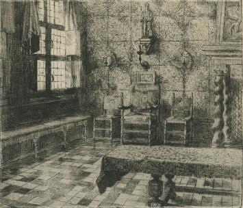 Genummerde ets van Malfliet kopen