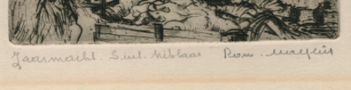 Ets van Belgische etser