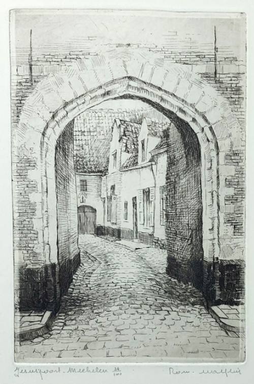 Ets van R. Malfliet kopen met als titel Jesuspoort