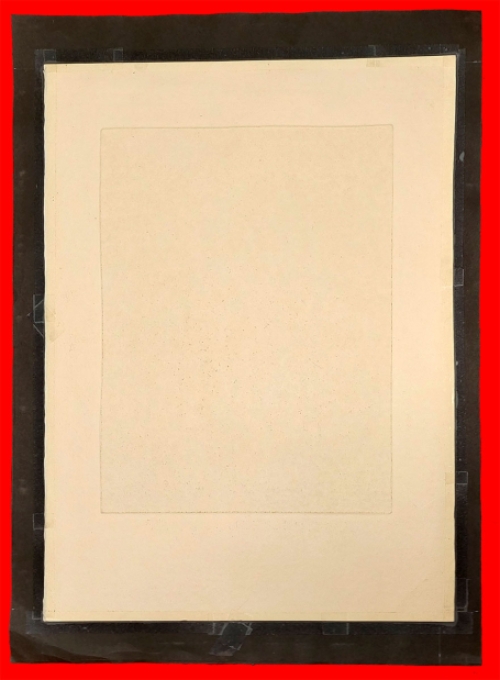 Kantwerksters in Brugge, kunstwerkje op papier