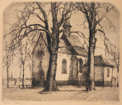 Genummerde ets van Malfliet kopen