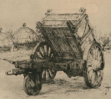 Romain Malfliet met een ets