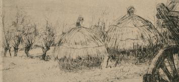 Belgische etser en tekenaar Romain Malfliet