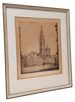 Kathedraal op de markt - Antwerpen 35/100