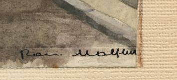 Belgische kunstschilder en tekenaar Romain Malfliet