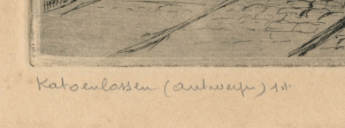 Katoenlossen 1ste staat