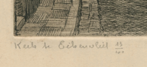 Belgische etser en kunstschilder Romain Malfliet