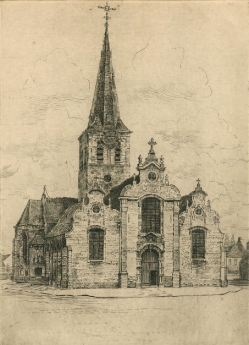 Genummerde ets van Malfliet kopen