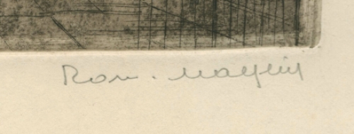 Etsen kopen van Belgische etsers als Malfliet