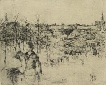 Genummerde grote ets van Malfliet kopen