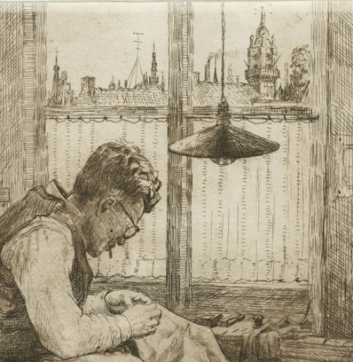 Belgische etser Romain Malfliet