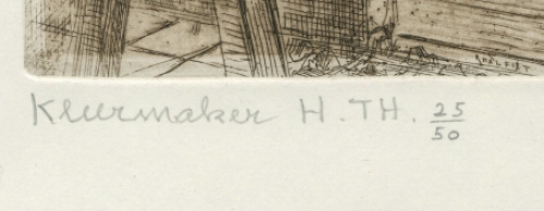 Etsen kopen van Romain Malfliet