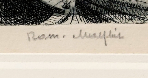 Belgische etser Romain Malfliet