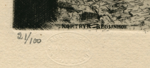 Etsen van Belgische kunstenaars kopen